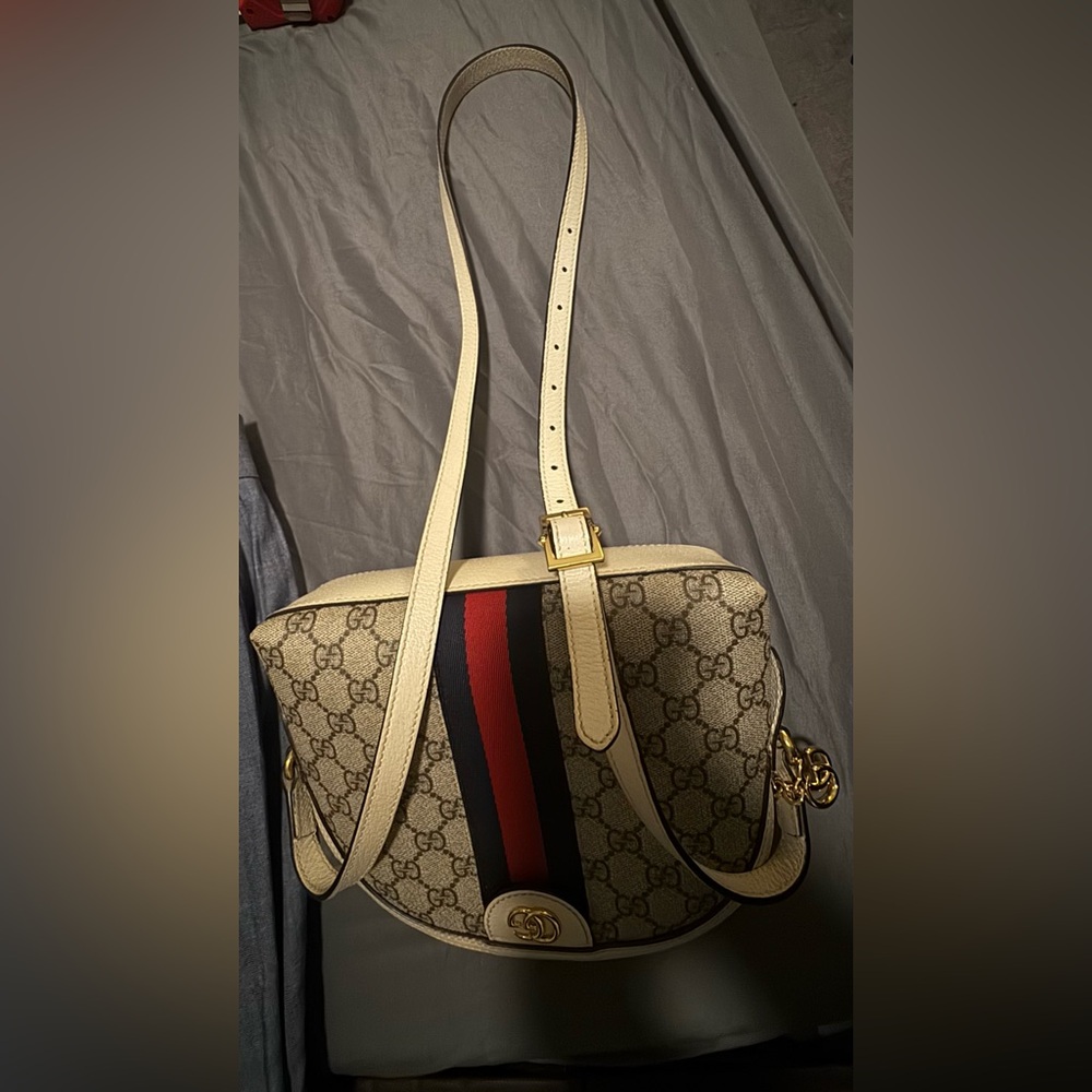 GUCCI
Pre-Loved GG Supreme Monogram Web Small Ophidia - Picture 11 of 16